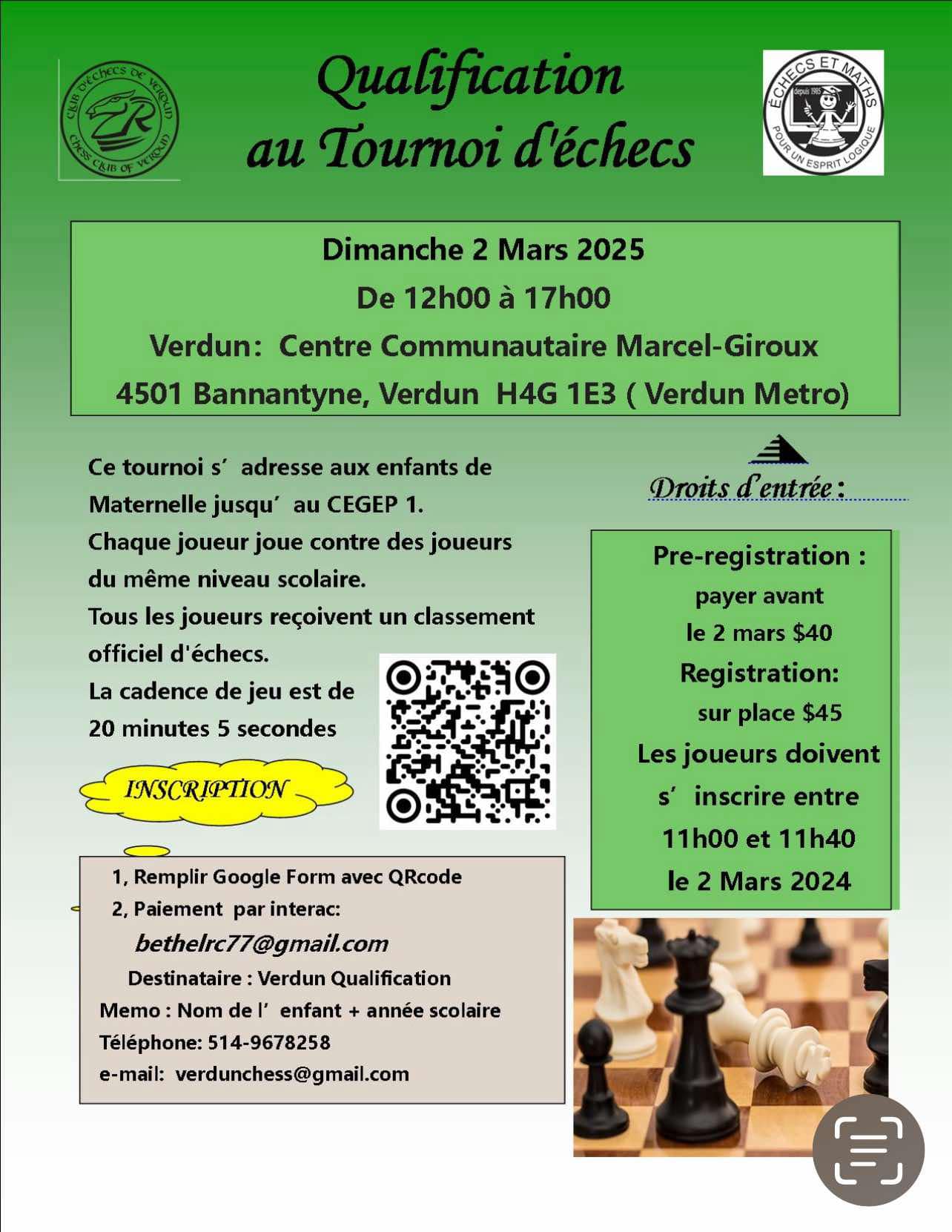 TOURNOI ÉCHECS 2025